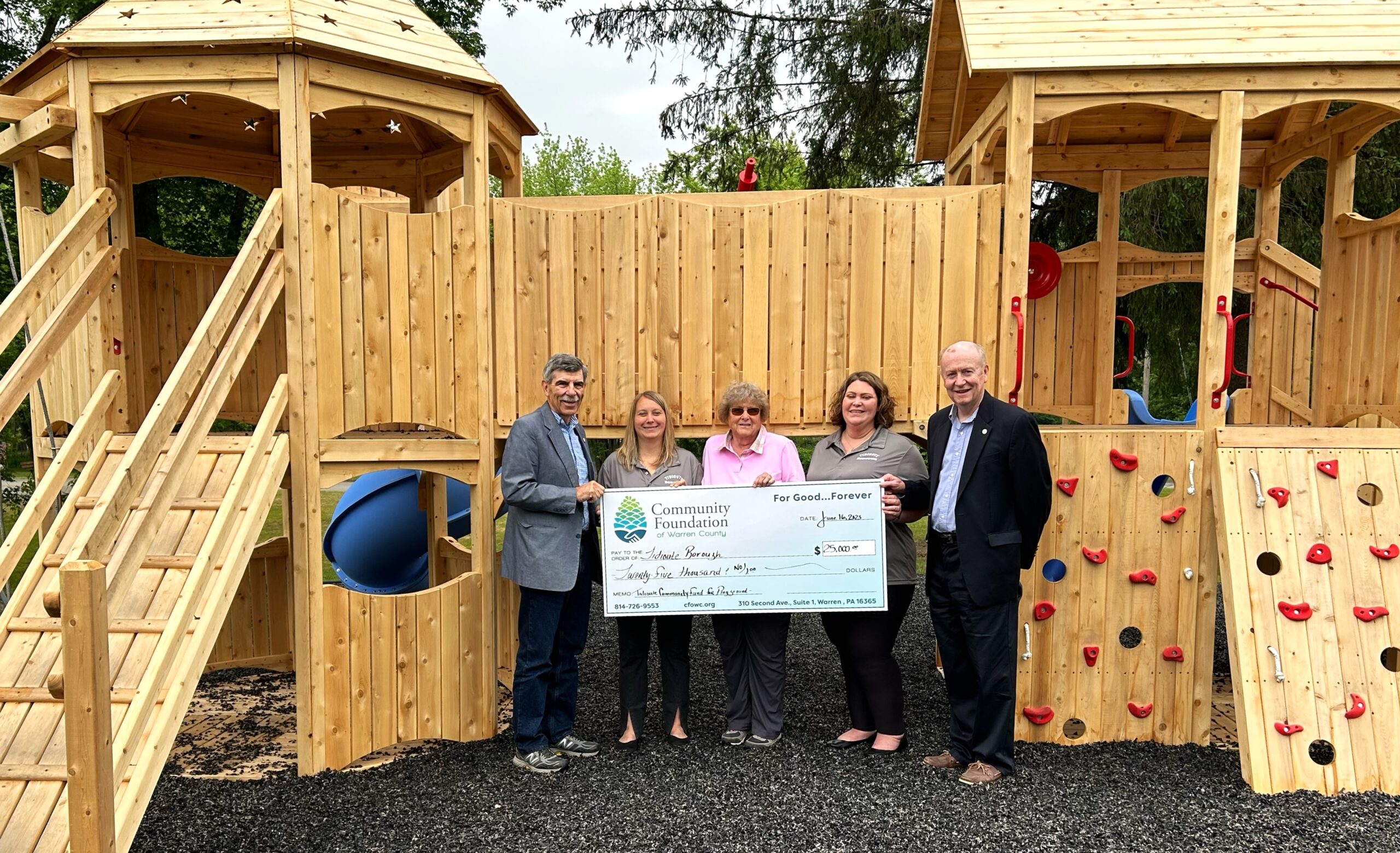 Tidoute receives 2 grants from foundation News, Sports, Jobs Times